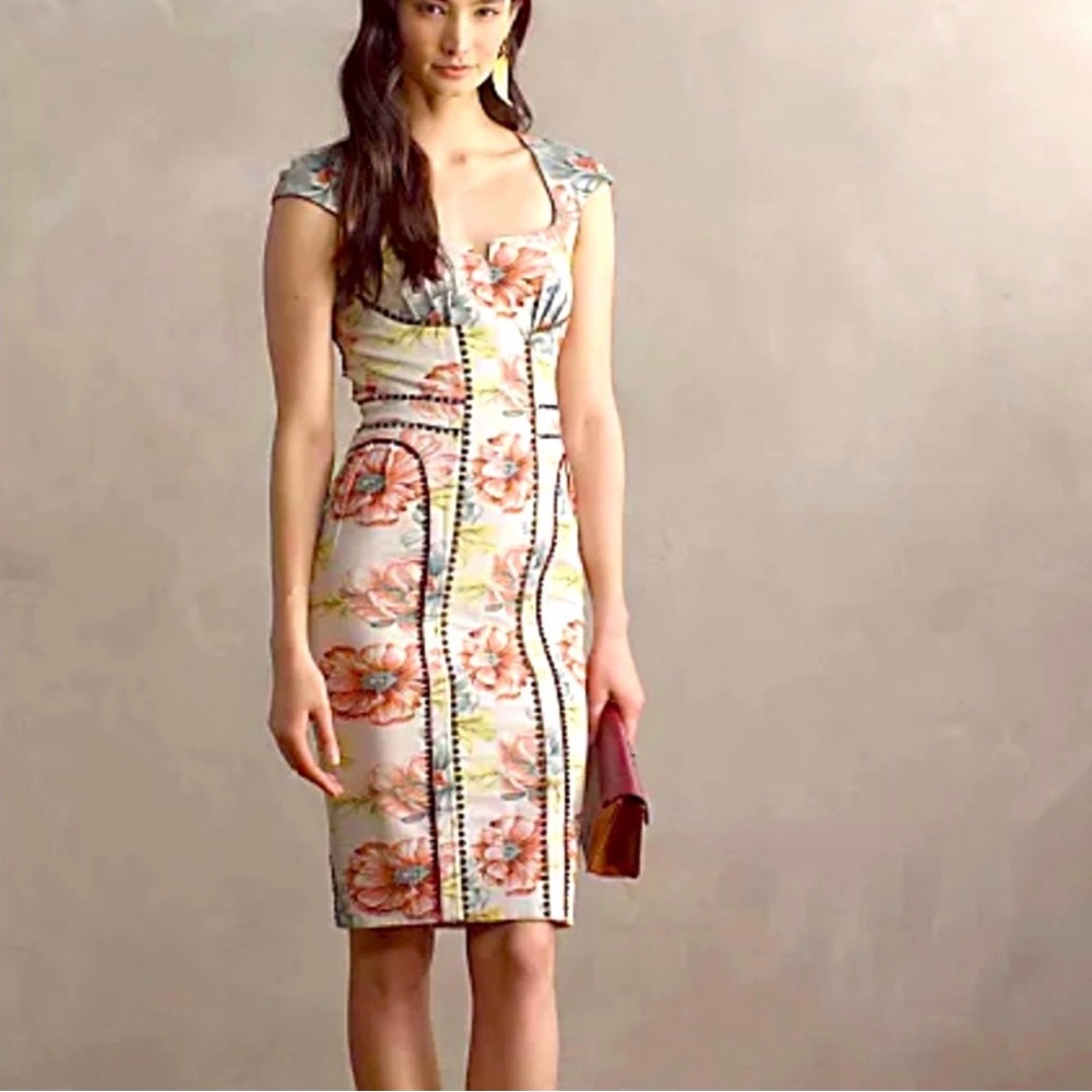 🌸 Byron Lars Beauty Mark Brocade Dress 🌸